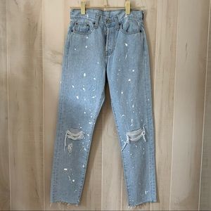 Custom Levi’s jeans